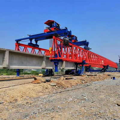 Zware Lading 150 Ton Bridge Girder Launcher Crane voor Wegspoorweg